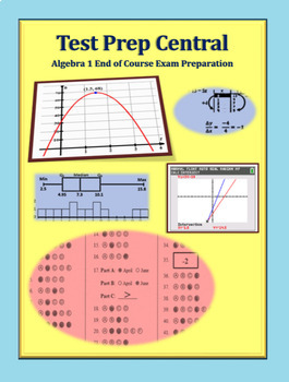 Preview of Algebra 1 - EOC Prep Bundle