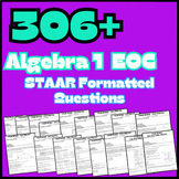 Algebra 1 EOC | STAAR Algebra 1 EOC Formatted Questions