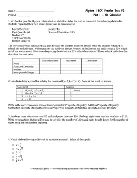 algebra eoc practice test preview