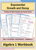 Algebra 1: Exponential Growth & Decay and Compound Interest