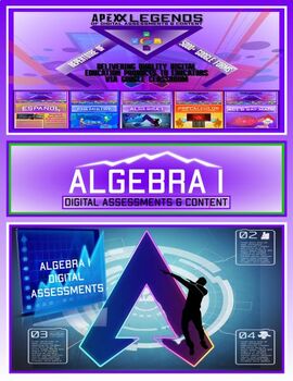 Preview of Algebra 1 - Exponents - Homework Assignment - 4 Google Forms Bundle