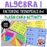 Algebra 1 - Factoring Trinomials x^2 + bx + c -->  223 Fla