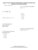 Algebra 1 Final Exam Review (With Video Solutions)