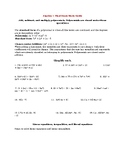 Algebra 1 Final Exam Study Guide and 89 Practice Problems