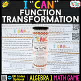 Algebra 1 Game | Function Transformations