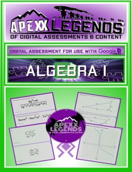 Preview of Algebra 1 - Functions: ID Linear, Quadratic, Exponential (Graphs) Google Form #2