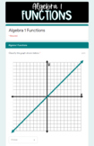 Algebra 1 Functions Quiz for Google Forms (FREEBIE)
