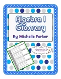 Algebra 1 Glossary (Student Centered)