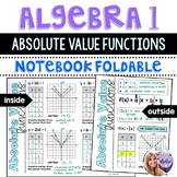 Algebra 1 - Graphing Absolute Value Functions