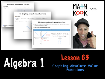 Preview of Algebra 1 - Graphing Absolute Value Functions (63)