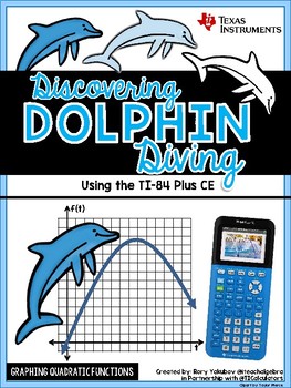 Preview of Algebra 1 - Graphing Quadratics Activity with the TI-84 CE Plus