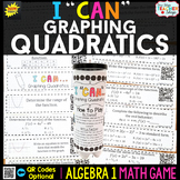 Algebra 1 Game | Graphing Quadratics & Key Characteristics