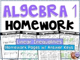 Algebra 1 - Homework / Practice / Review Problems - Linear