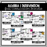 Algebra 1 Intervention Bundle