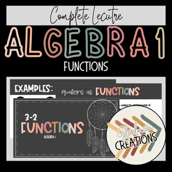 Preview of Algebra 1 Lesson - Functions