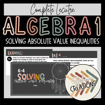 Preview of Algebra 1 Lesson - Solving Absolute Value Inequalities