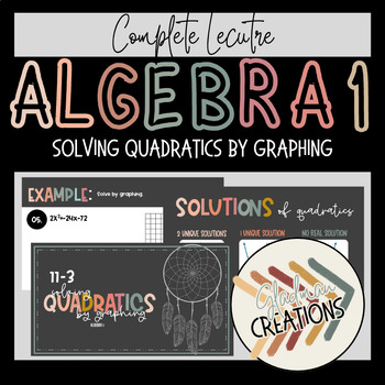 Preview of Algebra 1 Lesson - Solving Quadratics by Graphing
