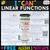Algebra 1 Linear Functions Game | I CAN Math Games