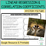 Algebra 1 Linear Regression Correlation Coefficient Digita