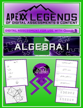 Preview of Algebra 1 - Numbers (Comparing & Ordering Rational Numbers) 5 Google Forms