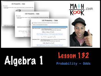 Preview of Algebra 1 - Probability - Odds (132)