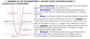 Preview of Algebra 1 Reference/Cheat Sheets