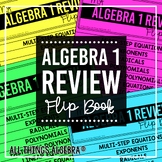 Algebra 1 Review | Flip Book