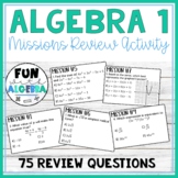 Algebra 1 Review Missions Game