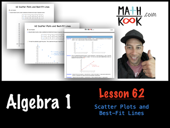 Preview of Algebra 1 - Scatter Plots and Best-Fit Lines (62)