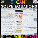 Algebra 1 Game | Solving Equations | Linear, Exponential, 