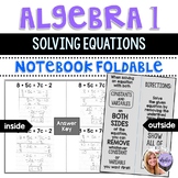 Algebra 1 - Solving Equations with Variables on Both Sides