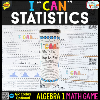 Preview of Algebra 1 Game | Statistics