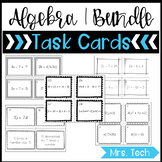 Algebra 1 Task Cards Bundle