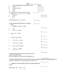Algebra 1 - Test on Translating, Evaluating and Solving Ba