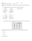 Algebra 1 Tests- Linear, Exponential & Sequences Unit- 3 versions