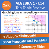 Linear Inequalities-Top Video Walkthroughs - Algebra 1 (Ls14)