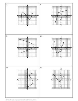 Algebra 1 Worksheet: Domain & Range by My Math Universe | TpT