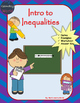 Algebra 1 Worksheet: Intro to Inequalities by My Geometry World | TpT