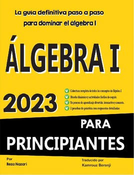 Preview of Algebra 1 for Beginners Spanish Edition