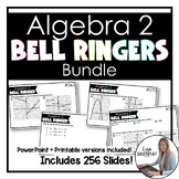 Algebra 2 Bell Ringers - Full Year Bundle