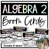 Algebra 2 Boom Cards - Digital Task Card Bundle
