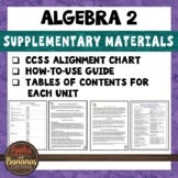 Algebra 2 Supplementary Materials