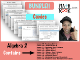 Algebra 2 - Conics - BUNDLE!!