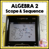 Algebra 2 Course: Scope and Sequence