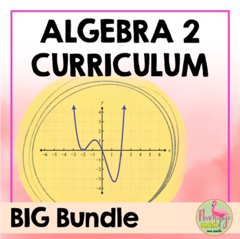 Preview of Algebra 2 Curriculum Big Bundle | Flamingo Math