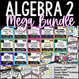 Algebra 2 Curriculum Mega Bundle with Activities