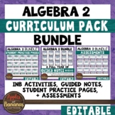 Algebra 2 Curriculum Pack Bundle