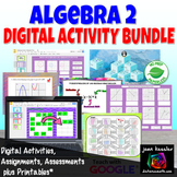 Algebra 2 Digital Activity Bundle plus Printables