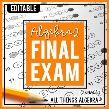 Preview of Algebra 2 Final Exam