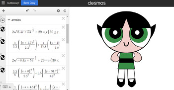 Preview of Algebra 2 Final Project: "Graphical Creativity: Transforming Functions w/ Desmos